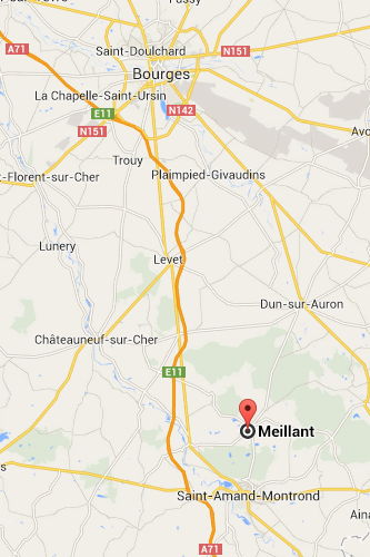 carte de localisation de l'espace des chaumes, cliquer sur la carte pour nous trouver sur google maps